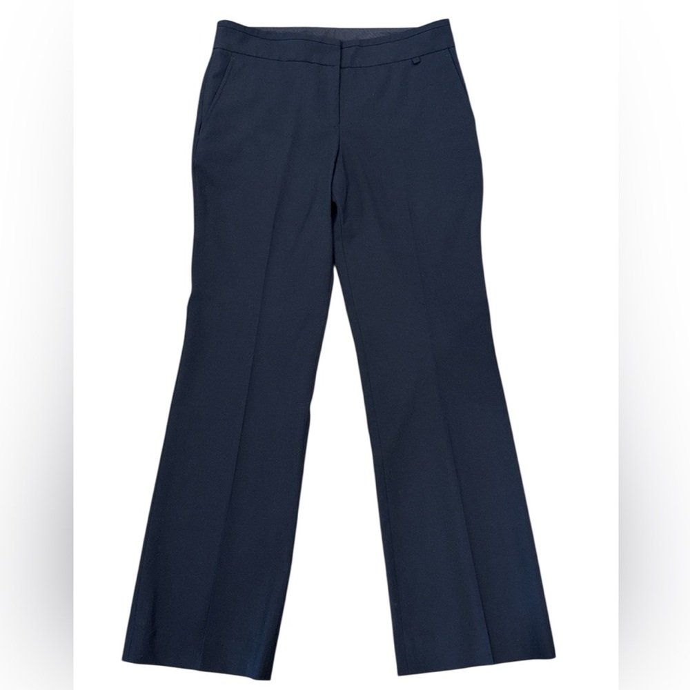 Tory Burch Navy Dress Pants Womens Size 6 Pockets Straight Leg Style# 30121242